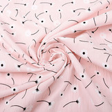 100% Washed Cotton Margarida Light Pink