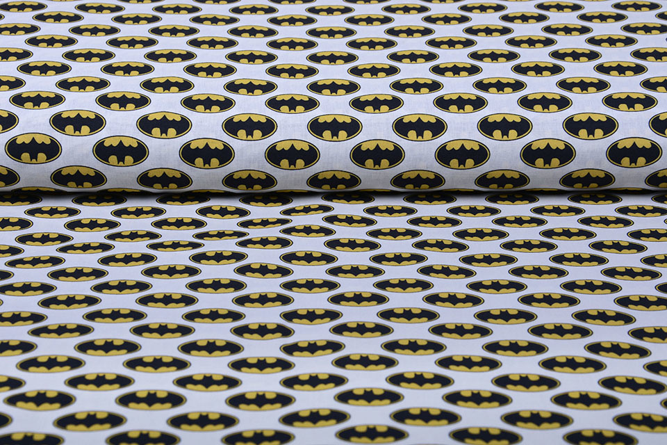 100% Cotton Disney Marvel Batman Logo