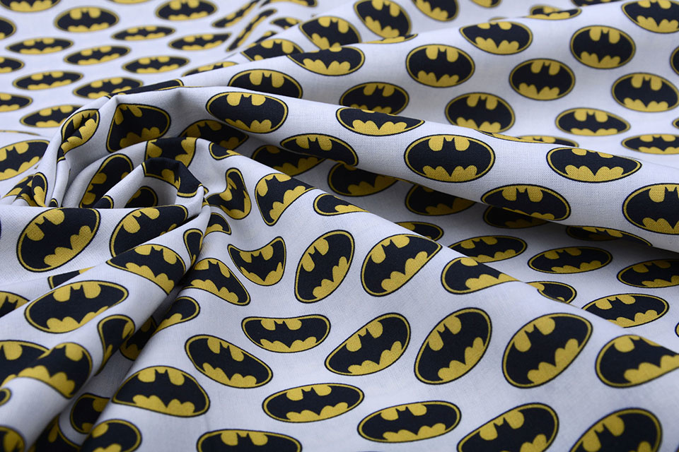 100% Cotton Disney Marvel Batman Logo