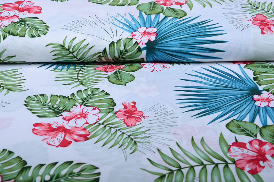 100% Viscose Aloha Wit