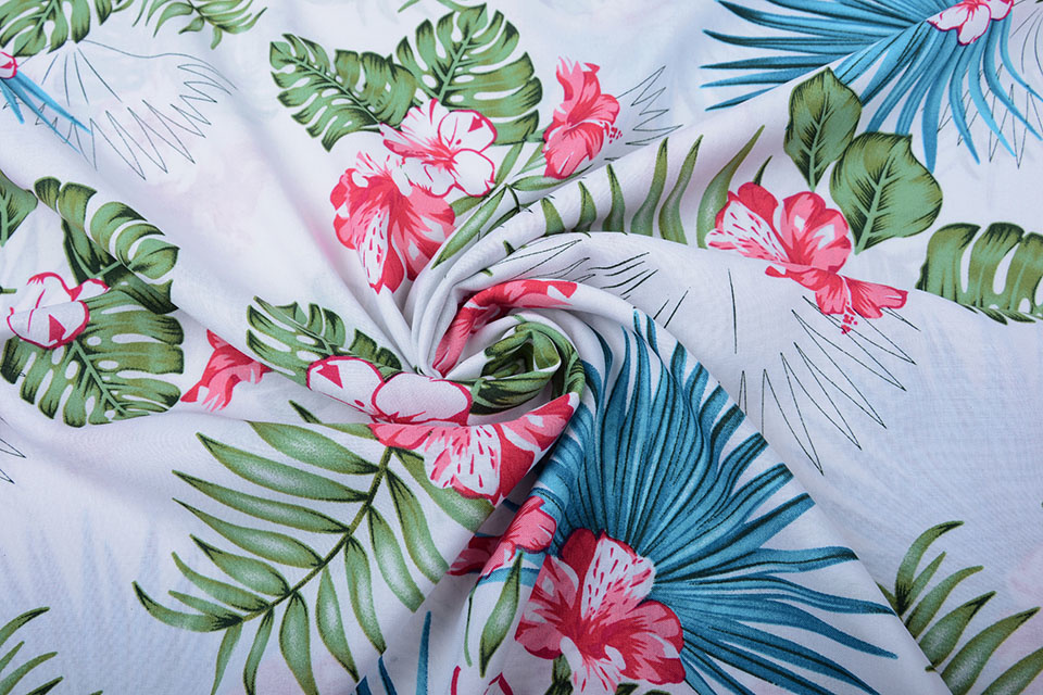 100% Viscose Aloha Wit