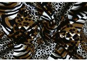 Stretch Satin Bedruckt Multicolor 4
