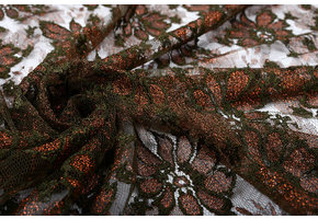 Lace Pua Kauwela Green Brique