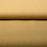 Double Gauze Fabric Mocha Brown