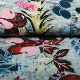 Cotton Viscose Khanoon Grey