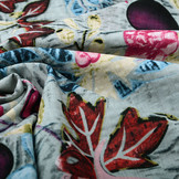 Katoen Viscose Khanoon Grijs