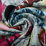 Katoen Viscose Khanoon Grijs