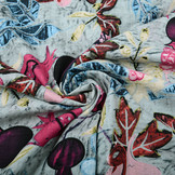 Cotton Viscose Khanoon Grey