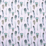 100% Digital Cotton  Gashina Feather Pink