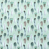 100% Digitaal Katoen Gashinsa Veren Groen