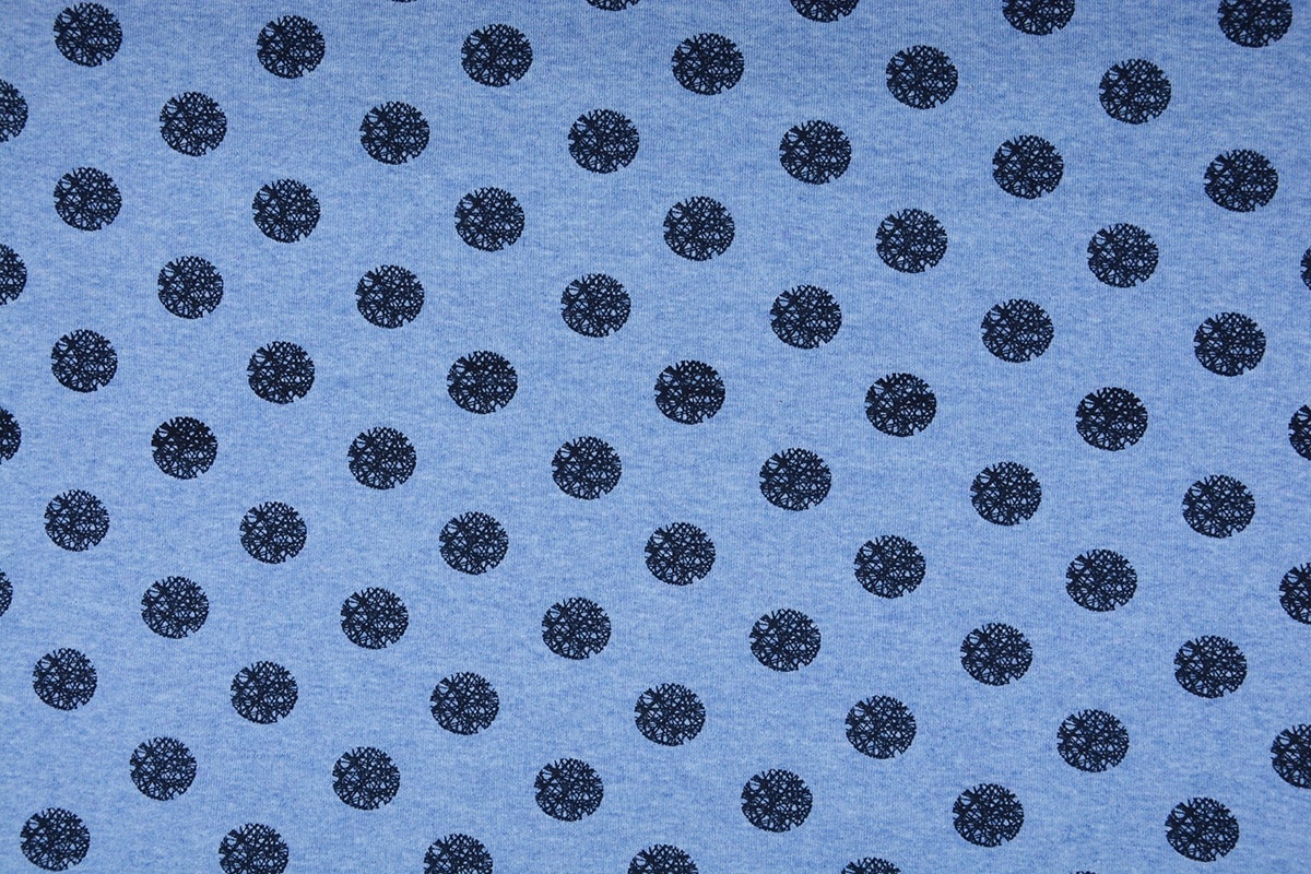 Jogging Paardebloem Blauw Melange