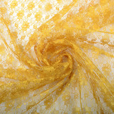 Spitze Ziedi Ocker Gelb