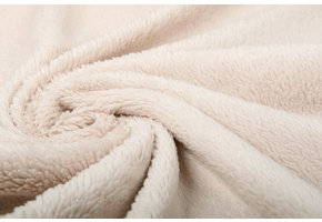 Cotton Curly Teddy Beige