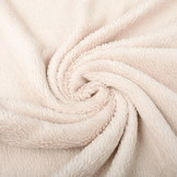 Katoen Teddy Stof Beige