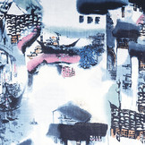 Baumwolle Viskose Birni Weiß