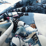 Cotton Viscose Birni Creme