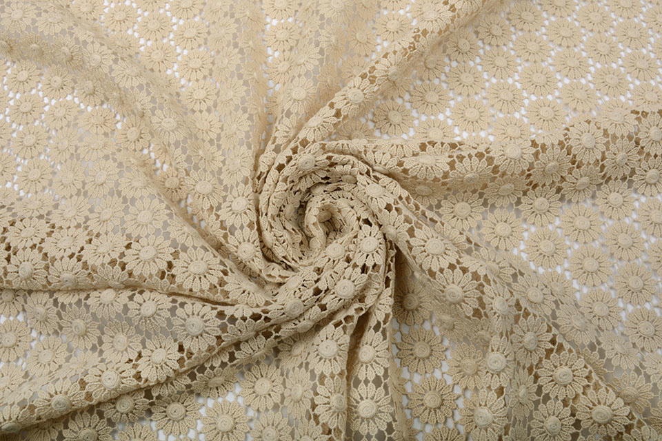 Gehaakt Katoen Jaya Licht Beige