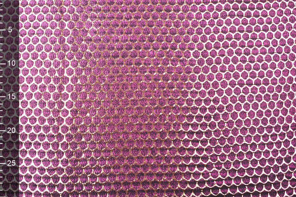 Brocade Large Dot Cyclaam Gold