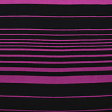 Viscose Jersey Variable  Stripes Cyclamen Black