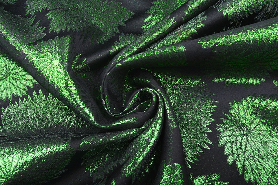 Brocade Flowers Kayla Green