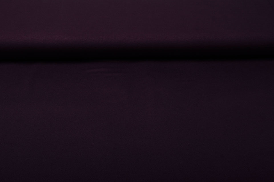 Viskose Jersey Dunkel Aubergine