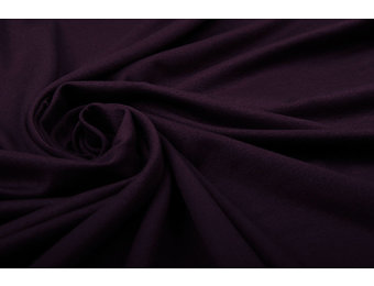 Viscose Jersey Dark Aubergine