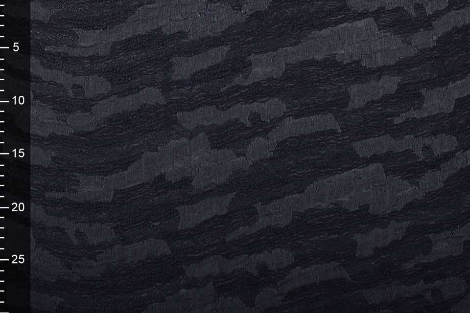 Bouclé - Jacquard Espacio Zwart
