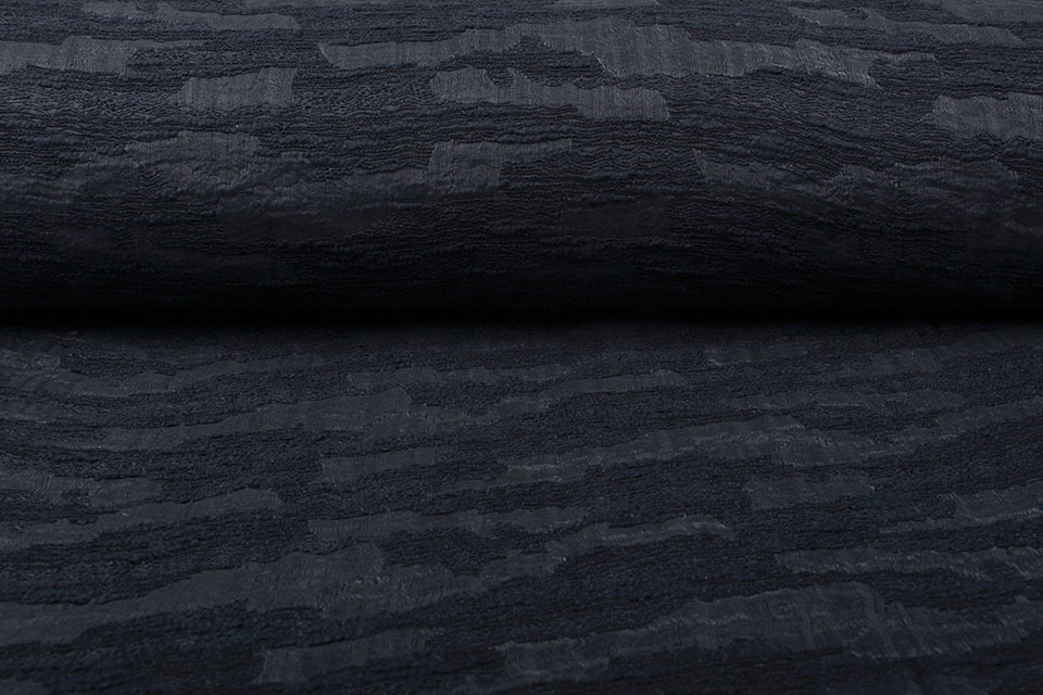 Bouclé - Jacquard Espacio Zwart