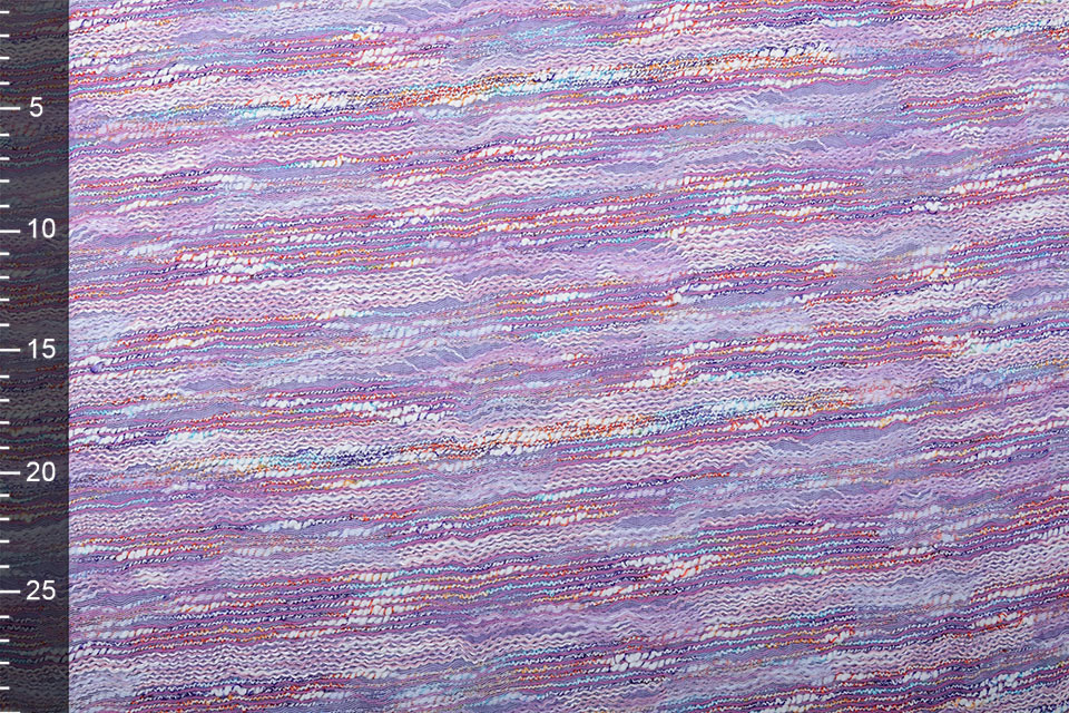 Bouclé - Jacquard Espacio Dark Lilac