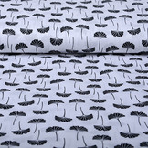 100% Digitaal Katoen Amarin Wit Zwart