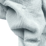 Double Gauze Fabric Blue Grey