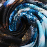 Digitaal Paneel Scuba Crepe Bergen Landschap