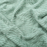 Jacquard Kant Mint Groen