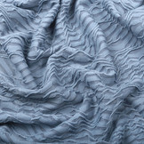 Jacquard Kant Jeans Blauw