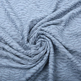 Jacquard Kant Jeans Blauw