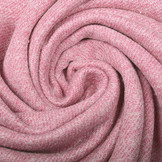 French Terry Sweatshirt Stof Oud Roze Melange