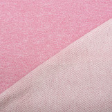 French Terry Sweatshirtstoff Altrosa Melange