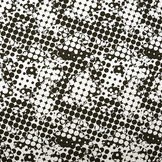 Digital Baumwoll Stretch Spots Schwarz Weiß