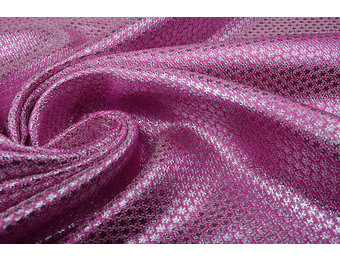 Brokat Kleine Blumen Rosa