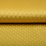 Minky Fleece Oker Geel