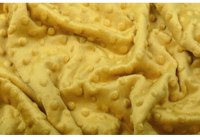 Minky Fleece Ocher Yellow