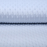 Minky Fleece Grey Baby Blue