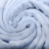 Minky Fleece Grijs Baby Blauw