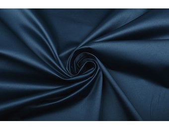 Navy Blue Satin Fabric - by The Yard