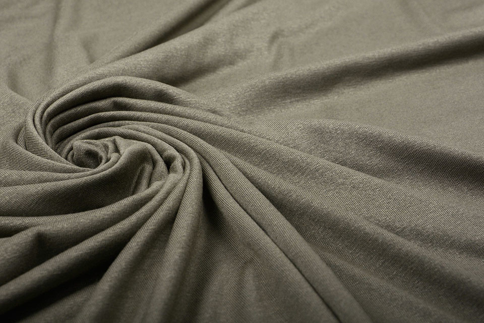 Viscose Jersey Dunkel Taupe