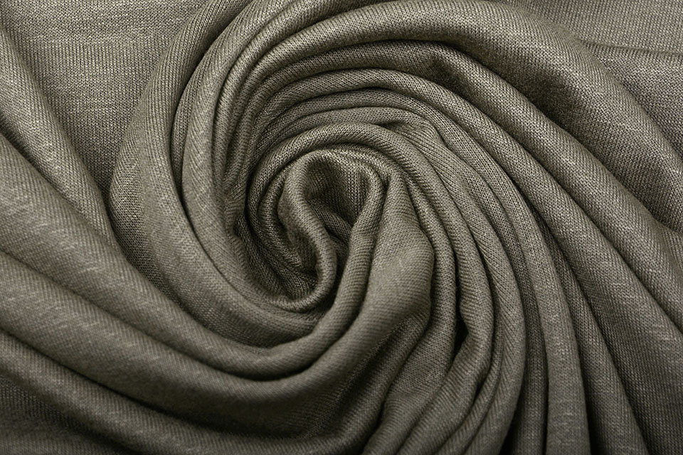 Viscose Jersey Dunkel Taupe