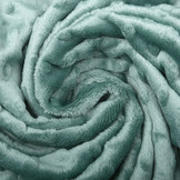 Minky Fleece Altgrün