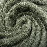 Bamboo Terry Cloth Army Green