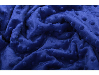 Minky Fleece Königsblau
