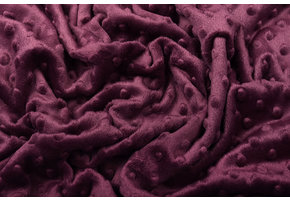 Minky Fleece Aubergine